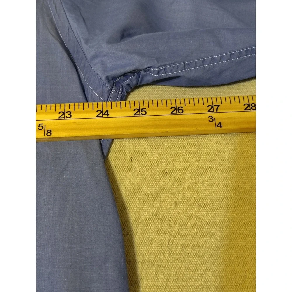 Gitman Bros Master Shirt  Mens Large Blue Cotton Button Down‎ Shirt USA Made 3
